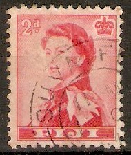 Fiji 1959 2d Rose-red. SG301.